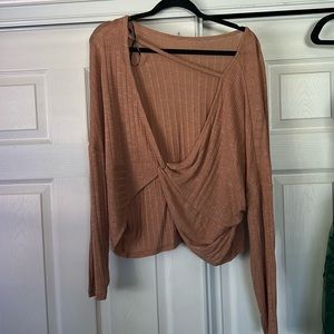 Forever 21 open back blouse
